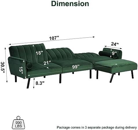 Exploring Comfort: Our Take on the DURASPACE Convertible Couch